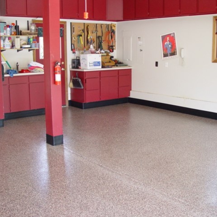 After (Tile Garage floor)