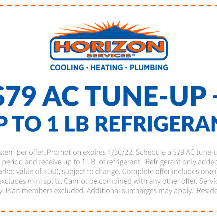 $79 AC Tune-Up + Up To 1 Lb. Refrigerant