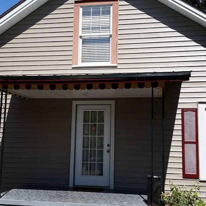 after the siding