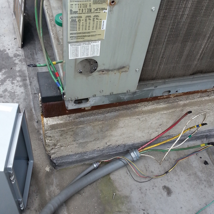 Old Disconnector Removed