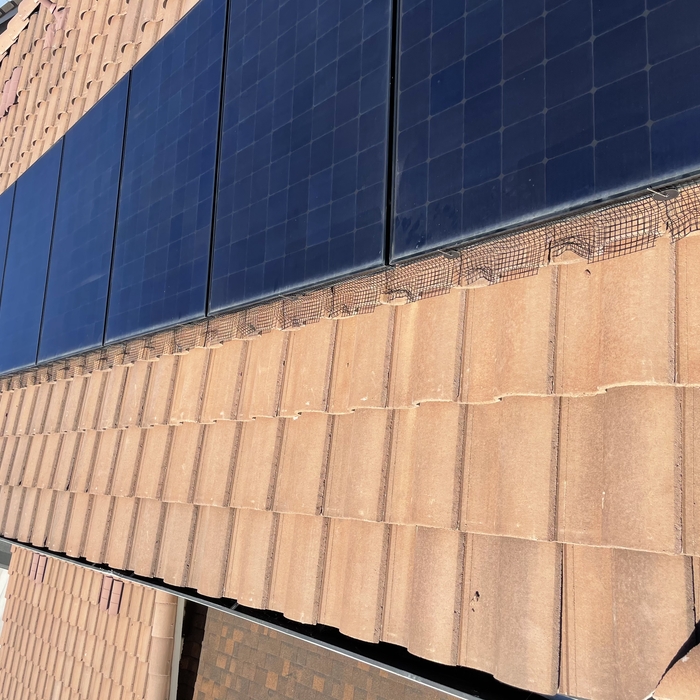 PVC coated Mesh installed