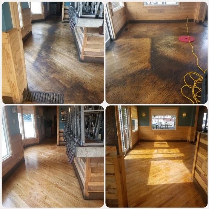 Hardwood Floor Cleaning and Refinishing