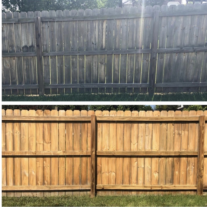 Fence + Deck Cleaning