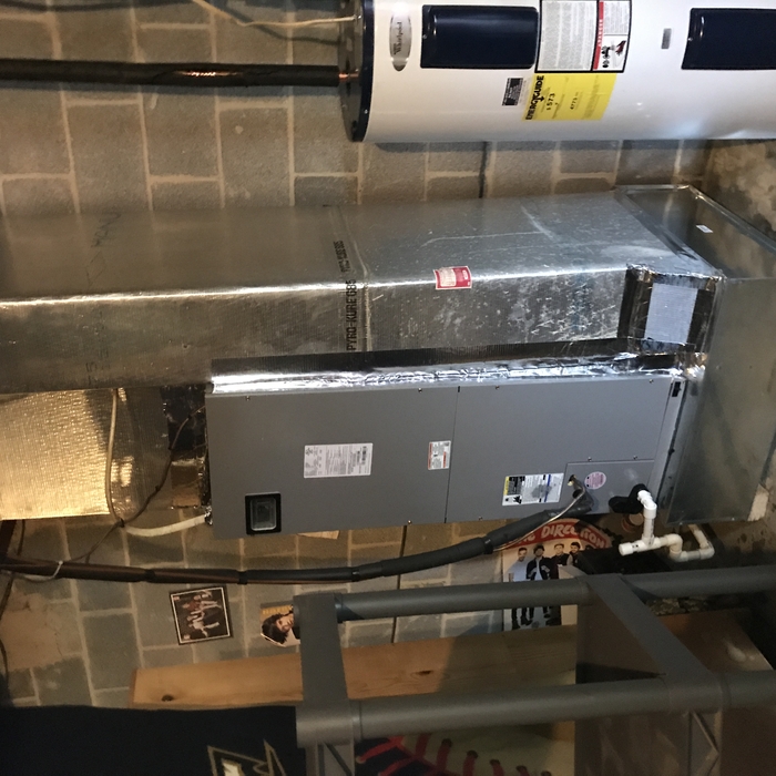 two stage air handle
