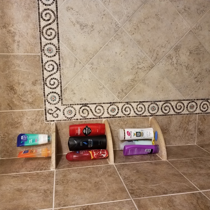 Shower inlay