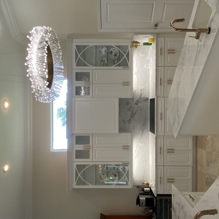 Cooktop wall