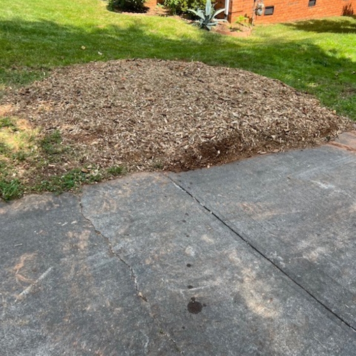 Driveway stump complete