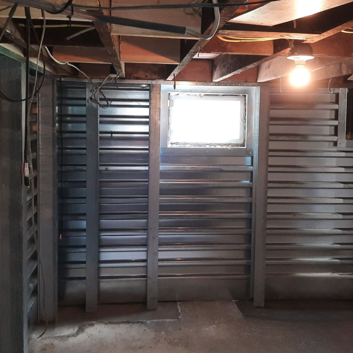 After - EverBrace Wall Stabilization in OR