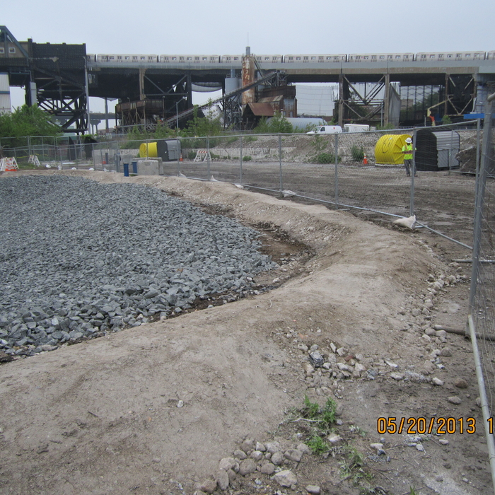 Finished slope