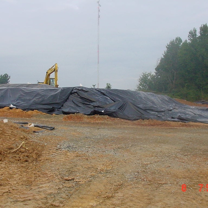 stockpile area