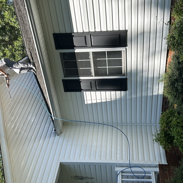 Pressure washing