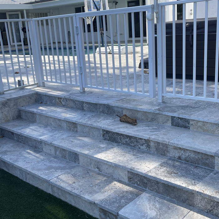 Outdoor Steps and Columns