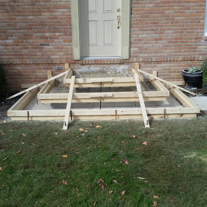 Concrete steps