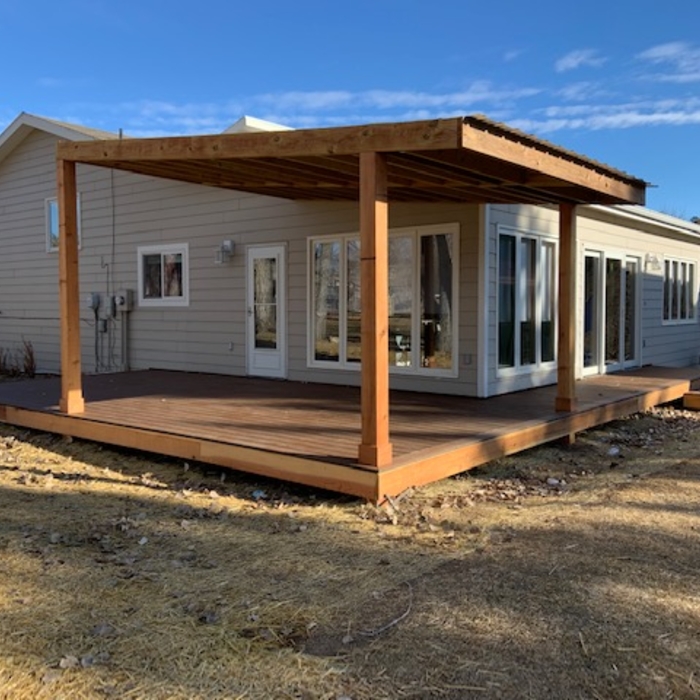Deck after