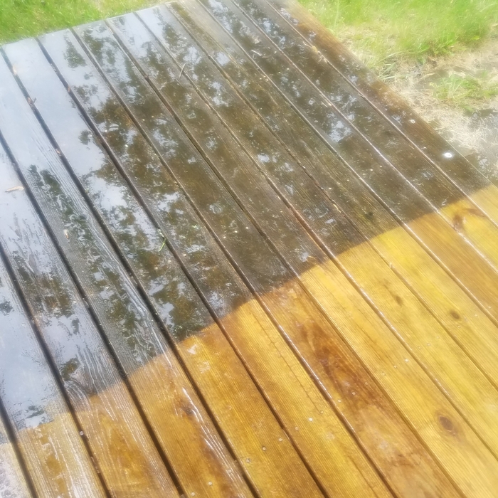 Deck cleaning