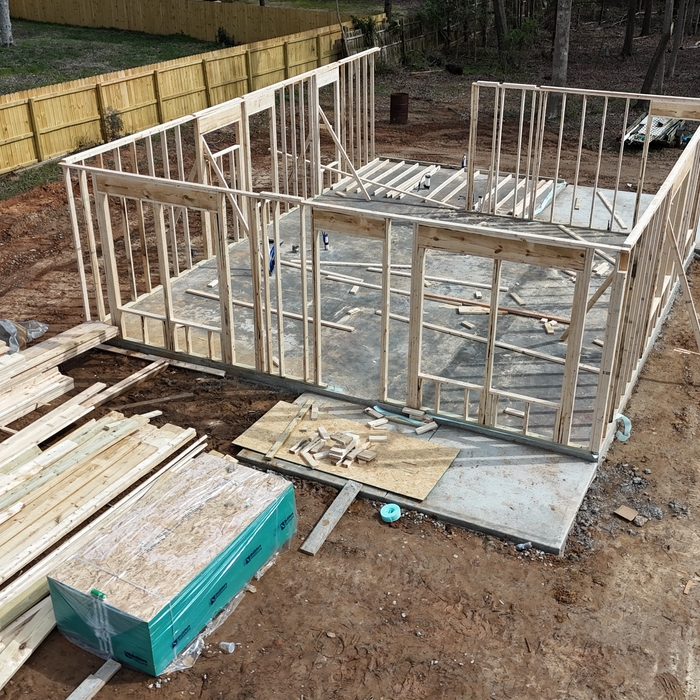 Beginning of construction