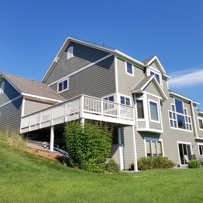 House done in Troy Burne over looking the golf cou