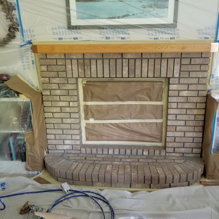 Fire place before