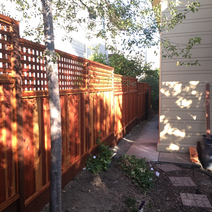 Redwood Fence