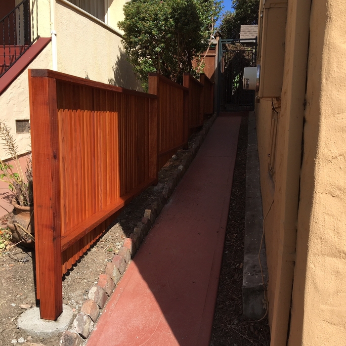 Redwood Fence Replacement