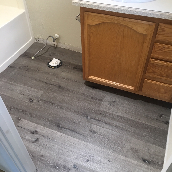 Bathroom Flooring, After