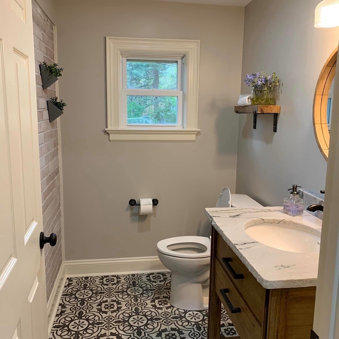bathroom remodel