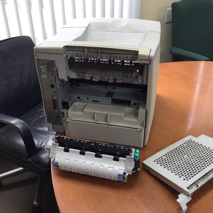 HP Laserjet Printer Repair Fuser Replacement