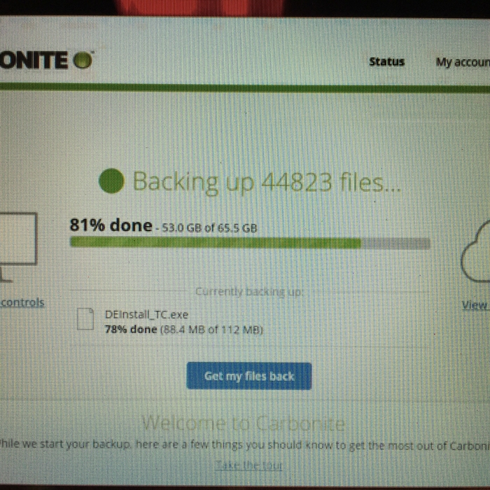 Carbonite Backup