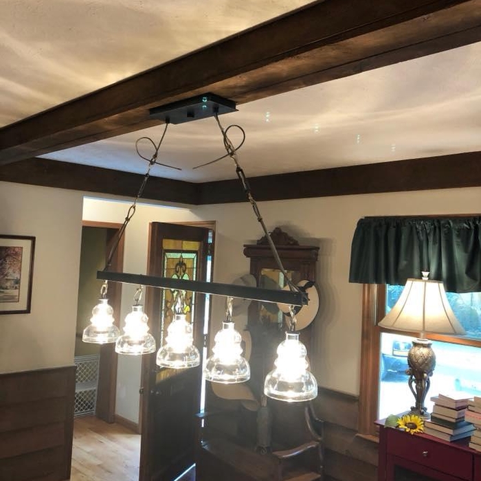 Chandelier After photo