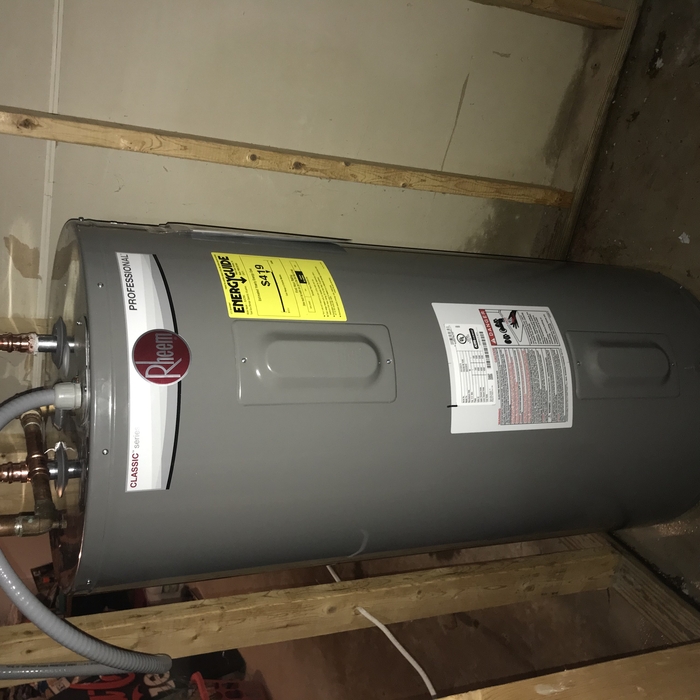 50 gallon electric water heater