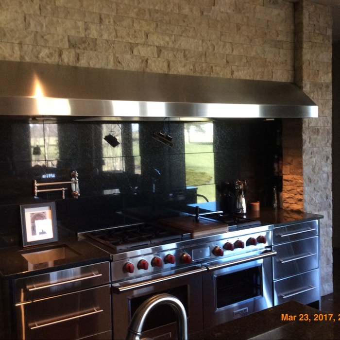 Wolf Range and Vent hood