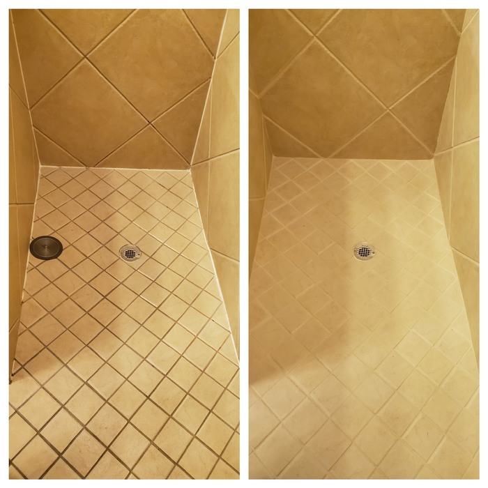 Walk in shower restoration