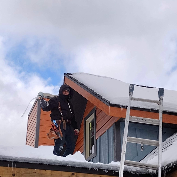 Sliver Lake Siding Install.
