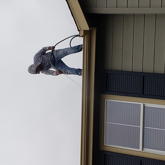 Gutter cleaning