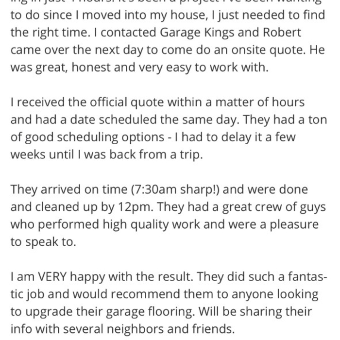 Customer Review.