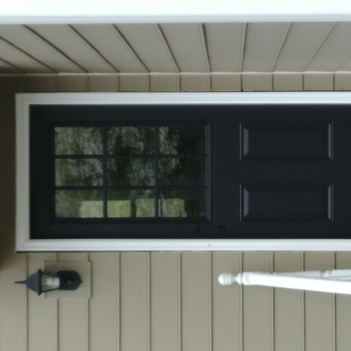 Black door