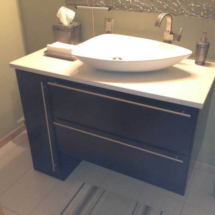 Half bath sink