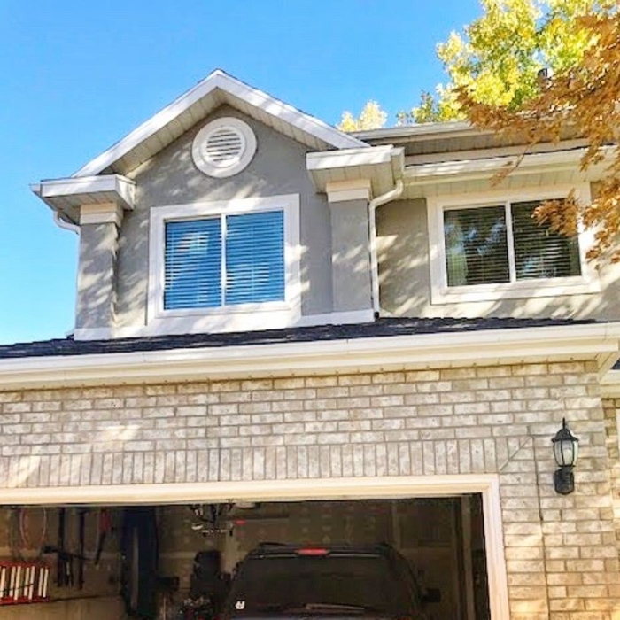 Stucco and Windows Front