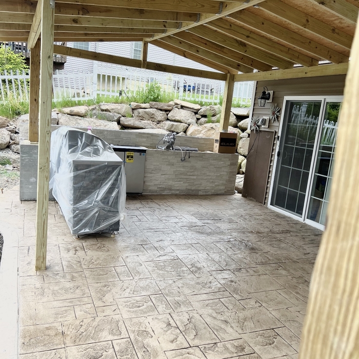 Outdoor kitchen