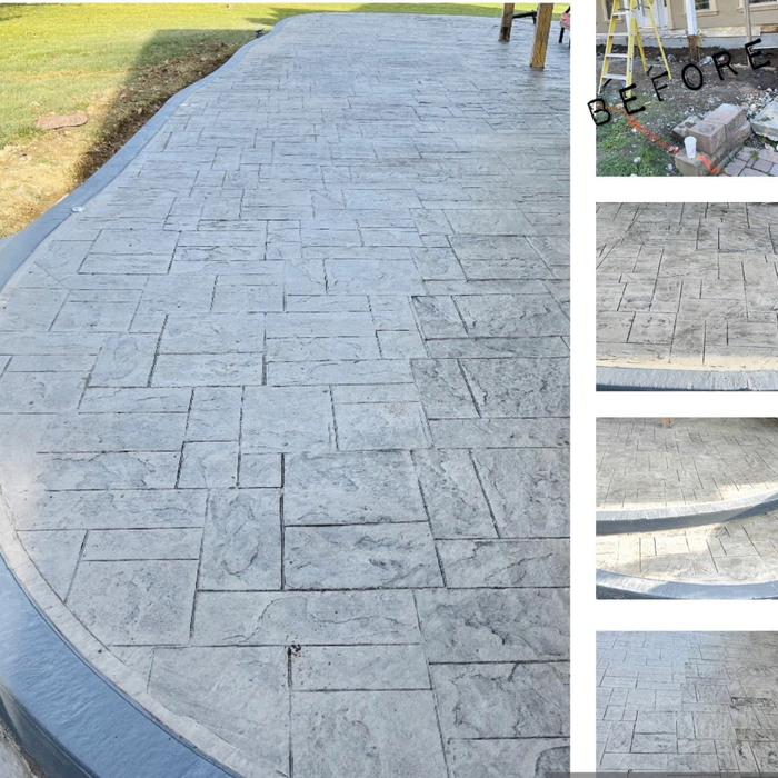 Stamped concrete