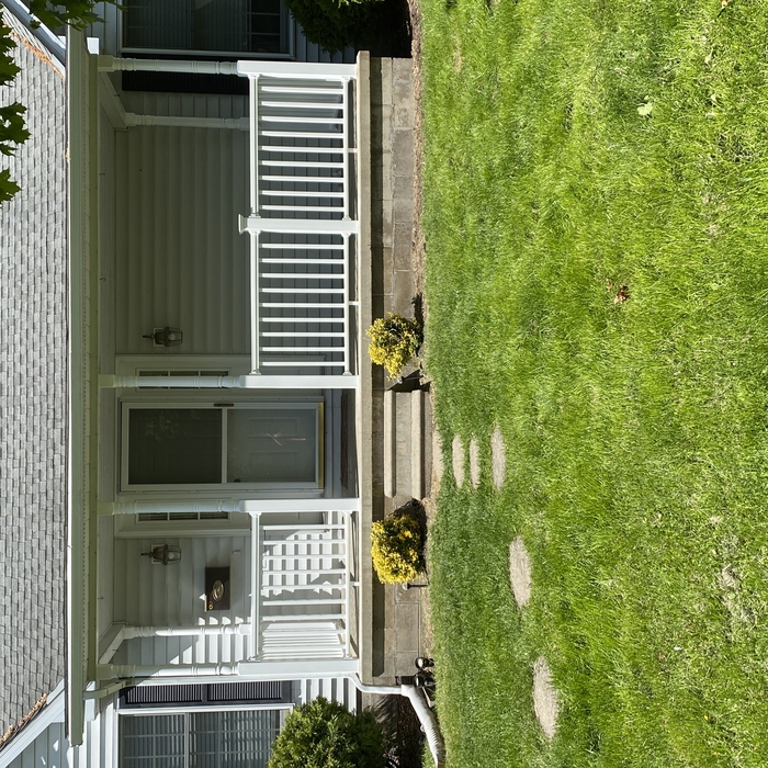 Porch Railing Install