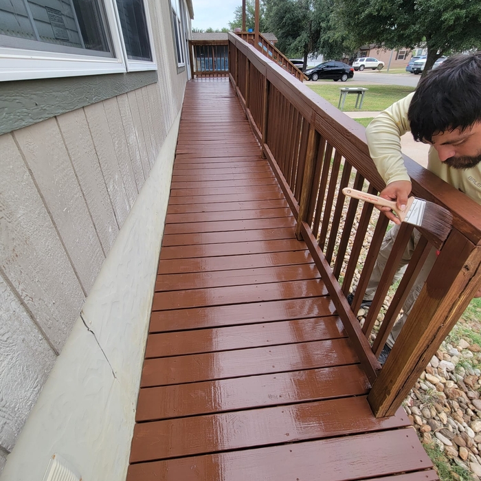 Deck floor replacement