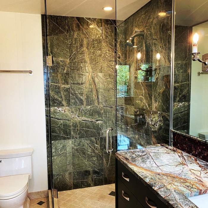 Neo-Angle Shower Door Repair