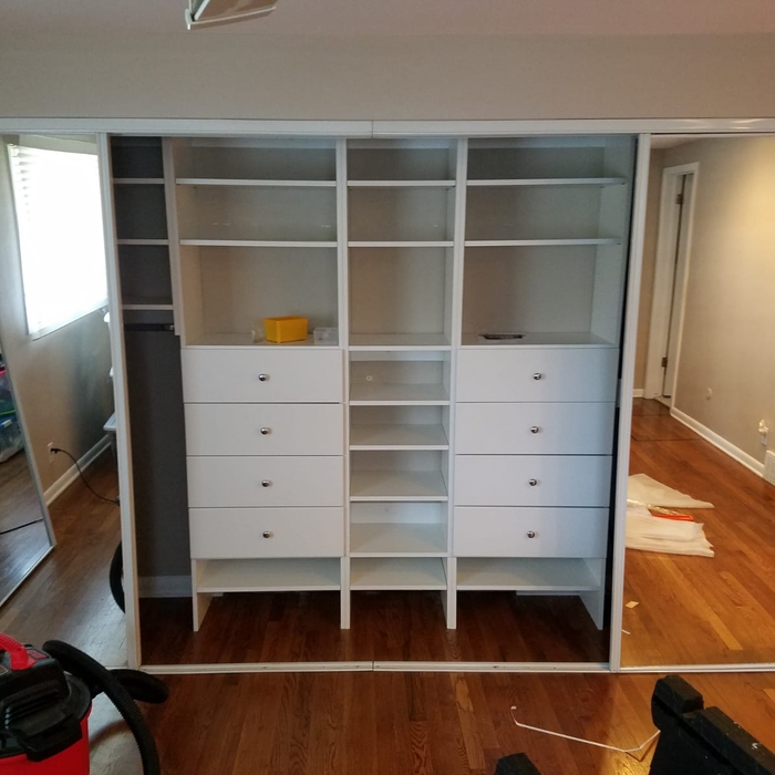 Master closet