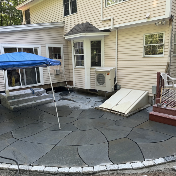 Blue Stone Install After