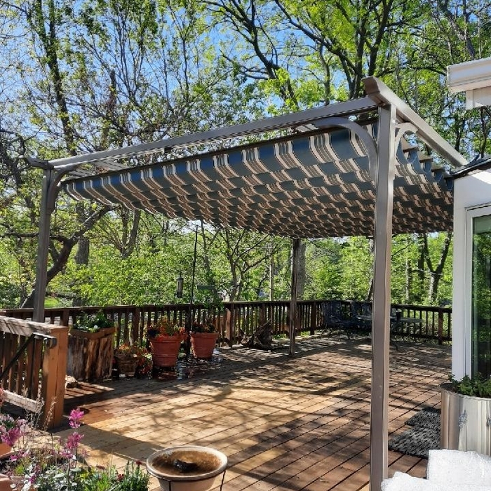 Retractable Pergola Canopy