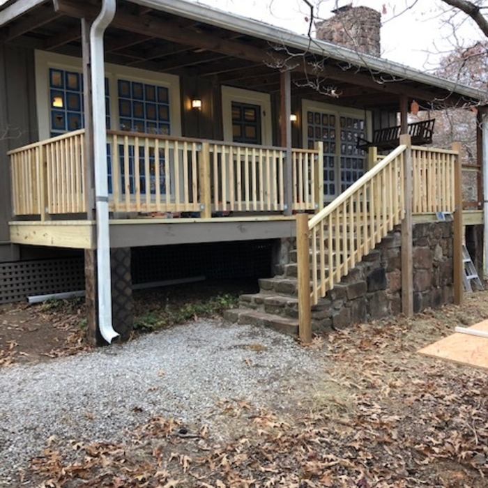 Deck railing replace