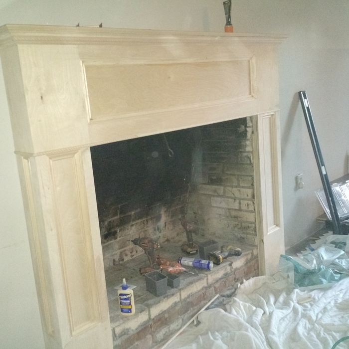 FIRE PLACE MANTEL