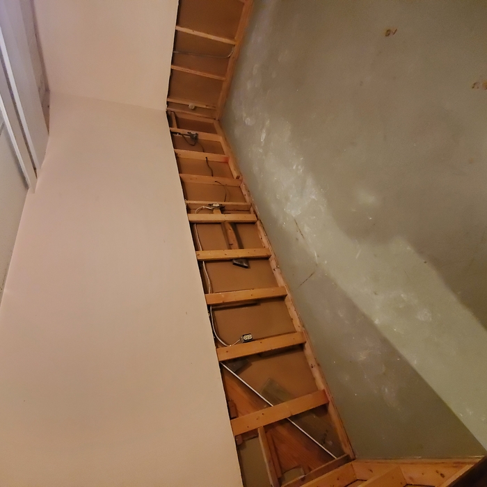 drywall install before