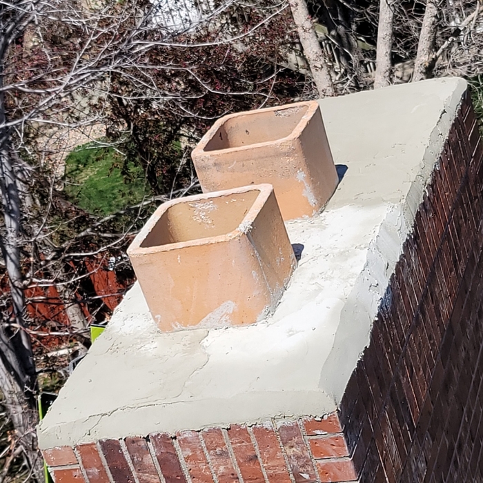 mortar crown replaced
